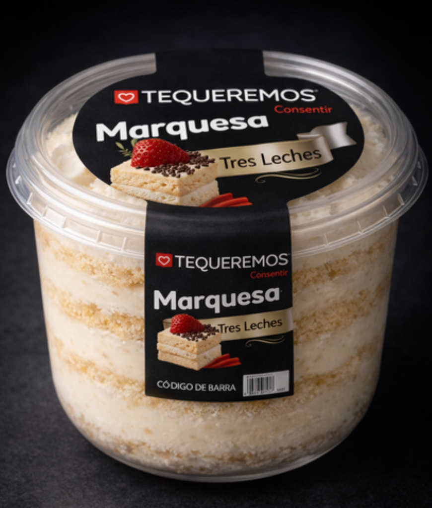 Marquesa de tres leches 120 g
