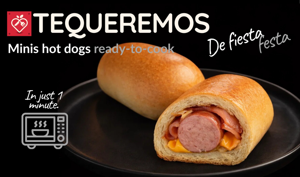 [TQ002] Minis hot dogs ready to cook 25 uds